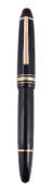 Montblanc, Meisterstuck 146, a black fountain pen