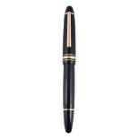 Montblanc, Meisterstuck 146, a black fountain pen