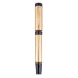 Parker, Duofold Centennial, a gold plated fountain pen