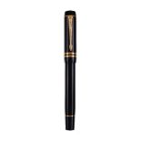 Parker, Duofold, a black fountain pen