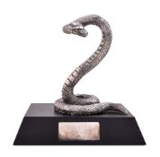 ϒ Parker, Snake, a rare limited edition silver pen stand