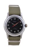 STOWABase metal French military wrist watch