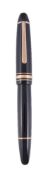 Montblanc, Meisterstuck 146, a black fountain pen