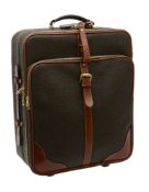 Mulberry, a scotchgrain suitcase