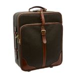 Mulberry, a scotchgrain suitcase