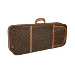 Louis Vuitton, a monogrammed canvas suitcase