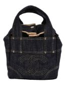 Chanel, a denim handbag