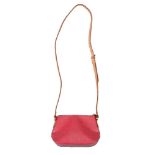 Louis Vuitton, Minna Street, a pink vernis monogram leather shoulder bag