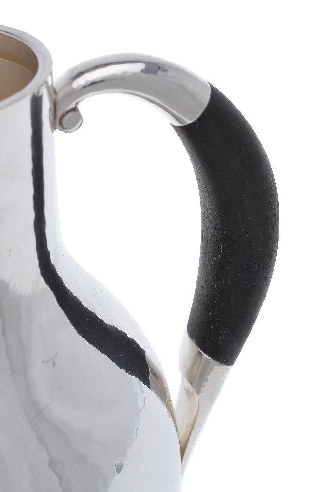 ϒ Georg Jensen, a Danish silver water jug or pitcher - Image 2 of 3