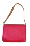 Louis Vuitton, Thompson Street, a pink vernis leather handbag