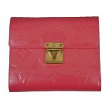 Louis Vuitton, Monogram, a pink vernis leather purse