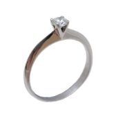 A single stone diamond ring