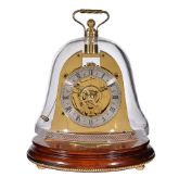 An unusual ‘ship’s bell’ striking table clock