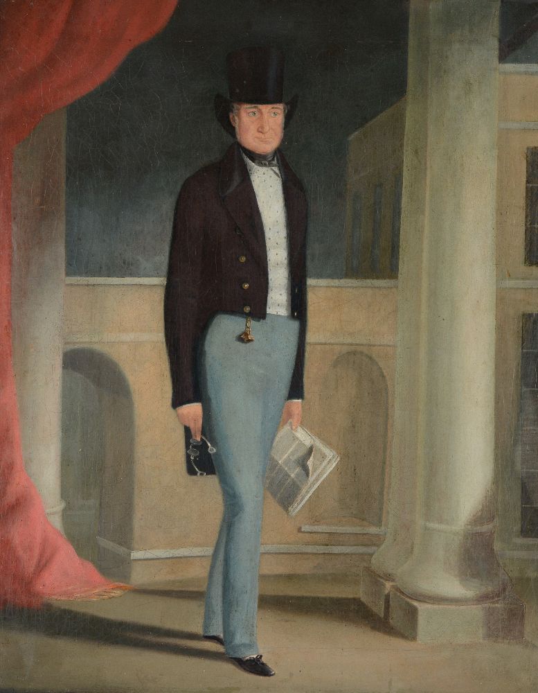 British School (circa. 1810)Portrait of a gentleman - Image 2 of 3