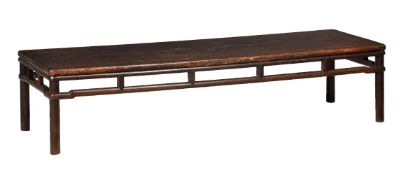 A Chinese low/ opium table