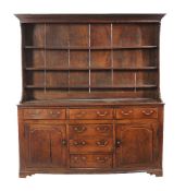 A George III oak dresser