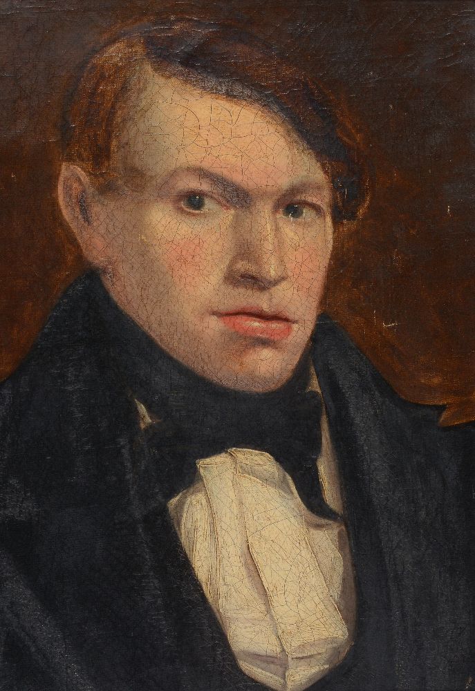 British School (19th century)Head study of a gentleman - Image 4 of 6