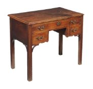 A George III mahogany side table