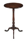 A George III mahogany wine table