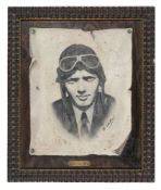 A. Schollaert (20th Century)Portrait of a pilot