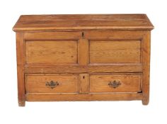 A George III pine mule chest