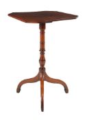 A George III mahogany wash stand