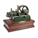 A fine engineered model of a Stuart Turner 800 gas engine