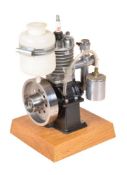 A well-engineered model of a single cylinder air cooled internal combustion engine