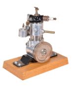 A well-engineered model of an internal combustion stationary engine