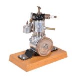 A well-engineered model of an internal combustion stationary engine