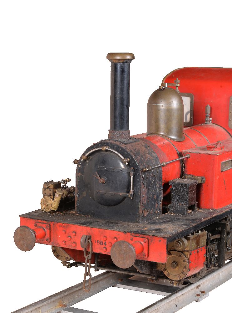 A well engineered 7¼ inch gauge model of an 0-4-0 side tank locomotive No. 1584 William - Image 4 of 4