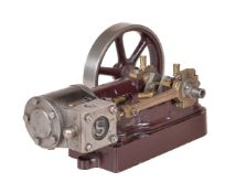 A model of a Stuart Turner 10H live steam horizontal mill engine