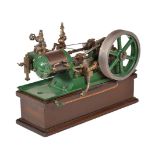 A fine exhibition quality model of a Stuart Turner No 9 horizontal mill engine