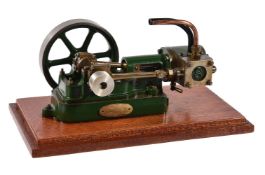 A Stuart Turner model 10H horizontal live steam mill engine