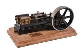 A Stuart Turner model S50 horizontal live steam mill engine