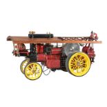 A well-engineered 2 inch scale model of a double crank compound Scenic Showman's engine ‘Thetford To