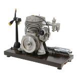 An exhibition standard ½ size working model of a ‘BSA’ motor cycle engine