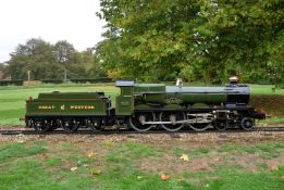 An exhibition quality 10 ¼ inch gauge model of the Great Western Railway Star Class 4-6-0 live steam