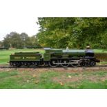 An exhibition quality 10 ¼ inch gauge model of the Great Western Railway Star Class 4-6-0 live steam