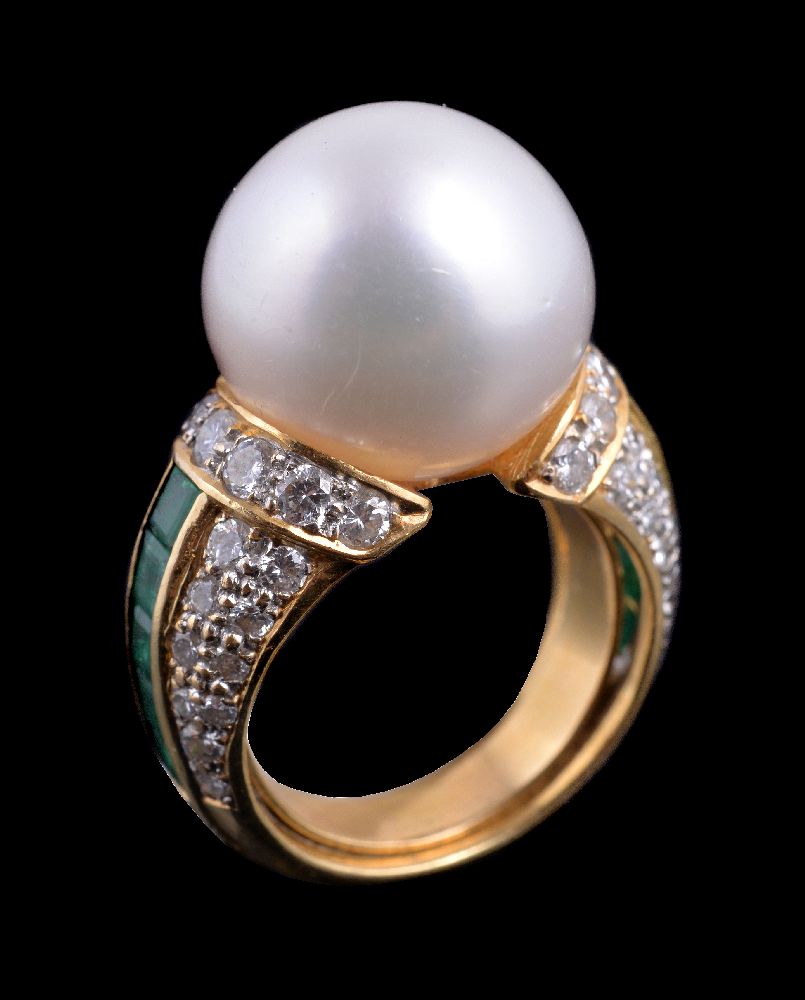 A French South Sea cultured pearl