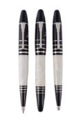 Montblanc, Writers Edition, F. Scott Fitzgerald, a limited edition fountain pen, ball point pen and