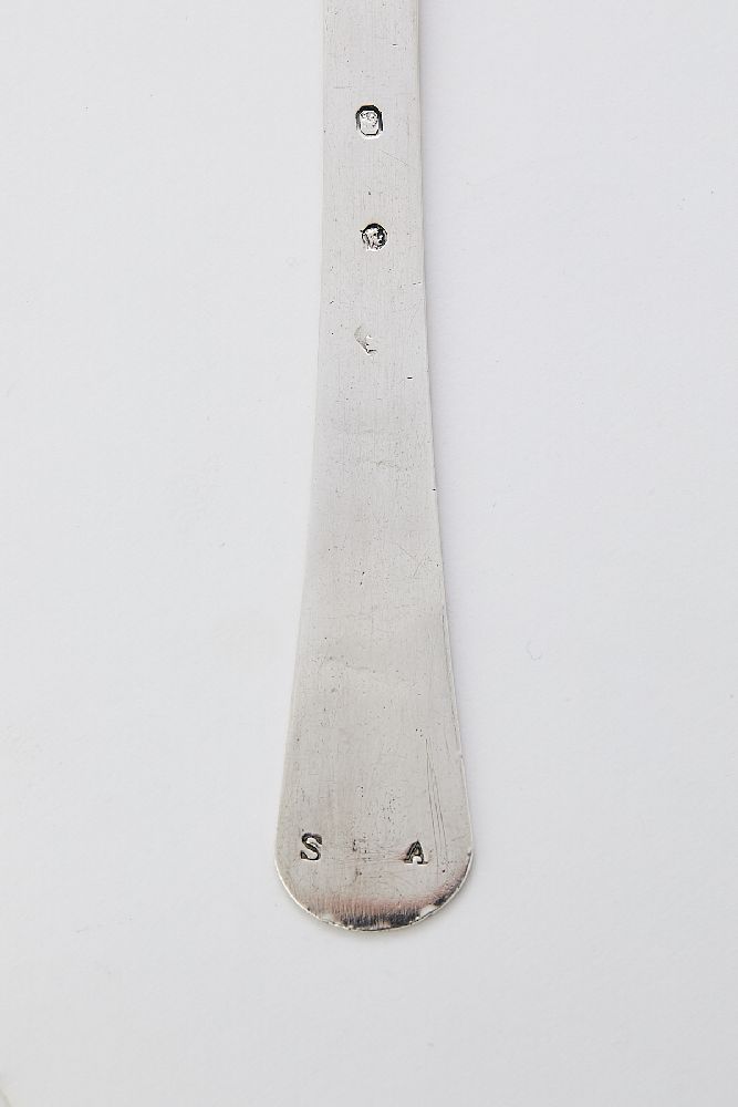 A French provincial silver medical tongue depressor (abaisse-langue) - Image 2 of 3