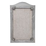 A silver large photograph frame by Charles Henry Dumenil