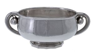 Georg Jensen, a Danish silver Cherry centrepiece bowl