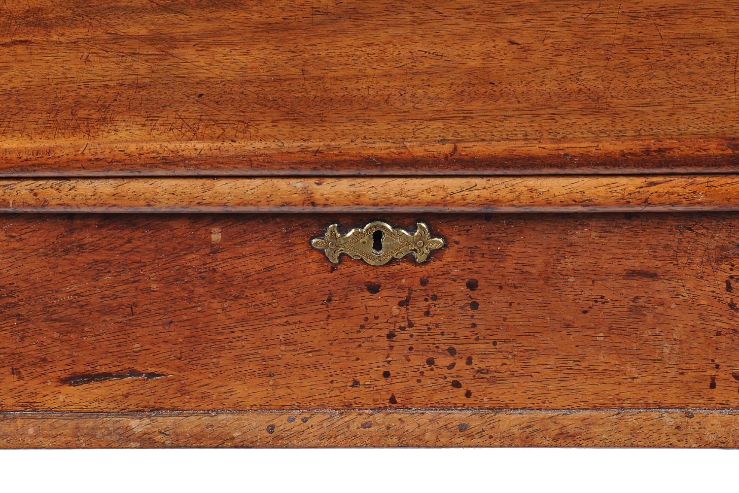 A George I walnut folding tea table - Image 7 of 7