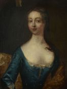 British School (18th century), Portrait of a lady said to be Nell Gywn