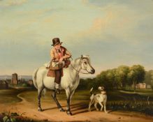 Follower of Edmund Bristow (British 1787-1876)The delivery boy
