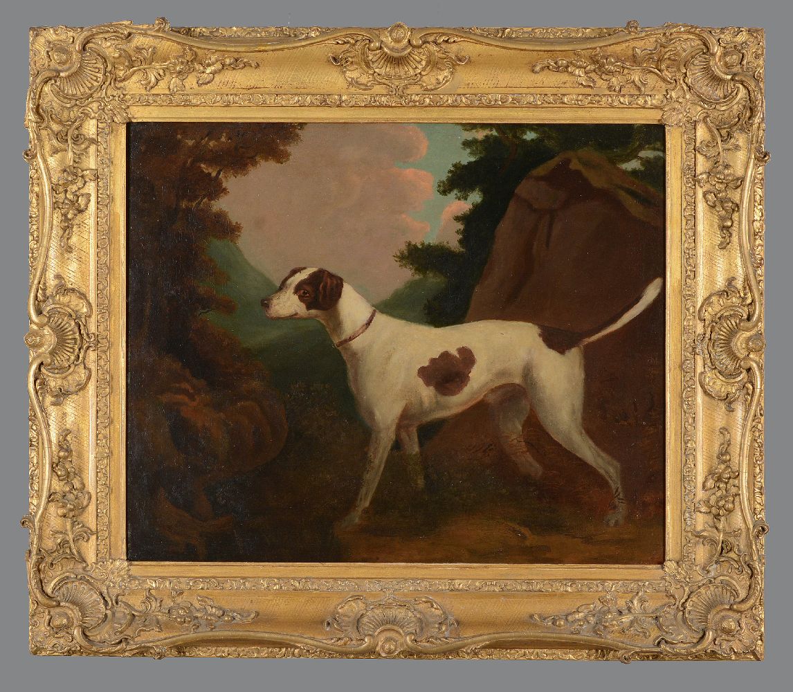 English School (19th century )Spanish Pointer in a landscape - Image 2 of 3