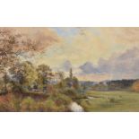 William Henry Millais (British 1828-1899), River Wey, Millbridge