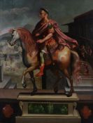 Italian School (18th century)An equestrian portrait of Augustus; An equestrian portrait of Galba